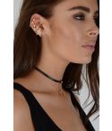 Lovemystyle Cuff Earring met meerdere gouden en zilveren sterren