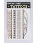 Lovemystyle Gold and Silver Tattoo Transfers with Chain Detail