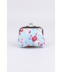 Lovemystyle Floral Coin Purse with Snap Clasp