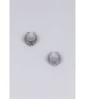 Lovemystyle zilver etnische ontwerp Hoop Earrings Hoop Earrings