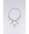 Lovemystyle collier surdimensionné avec pierres Pastel