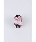 Lovemystyle de soie rose sombre Rose fermoir barrette