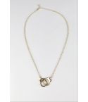 Lovemystyle Gold Chain Necklace With Handcuff Pendant