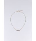 Lovemystyle enkel guld halsband med Bar Design