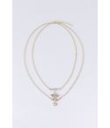 Lovemystyle Gold-Double-Layer-Halskette mit Stern-Design