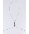 Lovemystyle Silver Body Chain With Coin Pendants