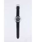 Lovemystyle Black Watch With Diamante Detail