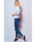 Lovemystyle Skinny Stonewashed Blue Denimjeans