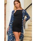 Lovemystyle zwarte Bodycon jurk met dunne Racor rug bandjes