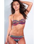 LMS aztèque Bikini imprimé avec Twist détail avant et bandoulière amovible