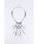 Lovemystyle Silver avec collier en Pierre Turquoise