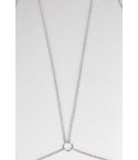 Cadena de plata de cuerpo envolvente Simple Lovemystyle