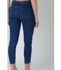 Lovemystyle alta cintura azul Super Skinny Jeans