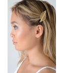 Lovemystyle Gold Leaf Hair Accessory With Clasp Clip