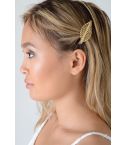 Lovemystyle foglia oro capelli accessori con Clip di chiusura