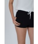 Lovemystyle Draw String High Waisted Black Shorts