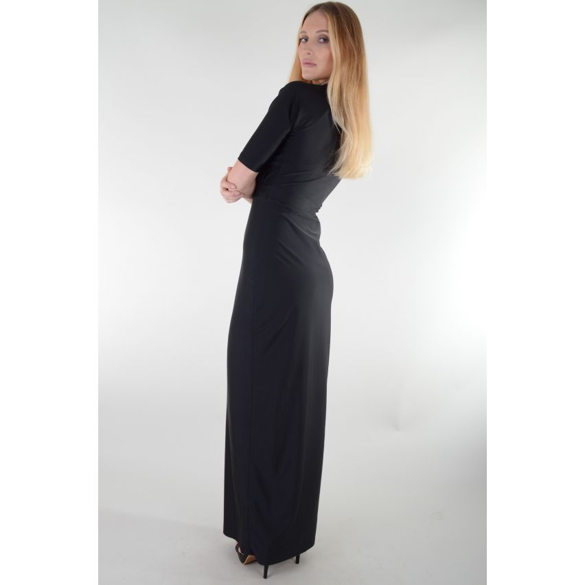 Lovemystyle Slinky Maxi-Kleid mit Peak-A-Boo Detail und Split