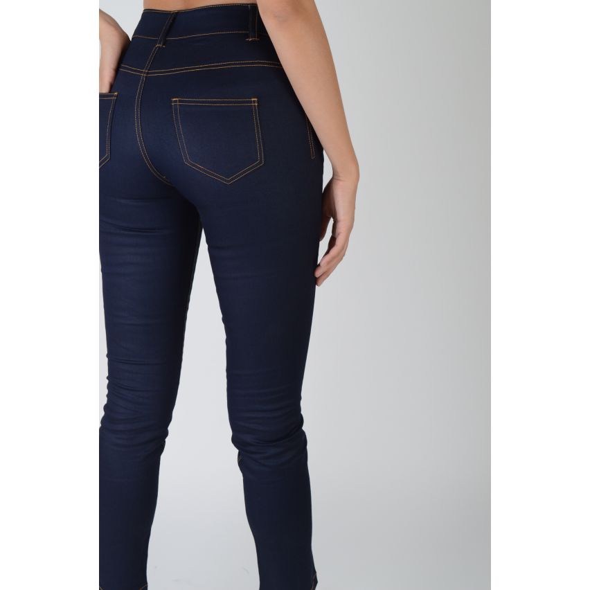 Lovemystyle Classic hoge taille Denim Jeans