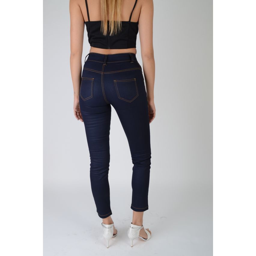 Lovemystyle Classic hoge taille Denim Jeans