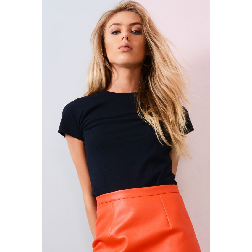 Lovemystyle Classic Crew Neck T-Shirt noir