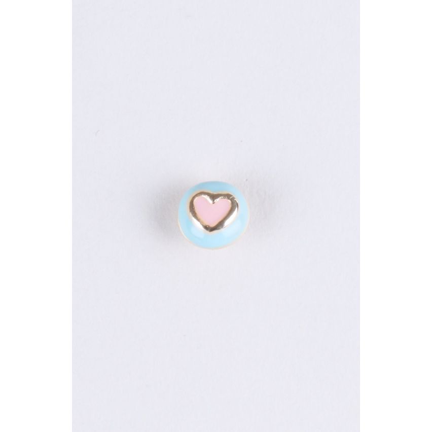 Lovemystyle leichte blaue Perle Ohrringe mit rosa hören