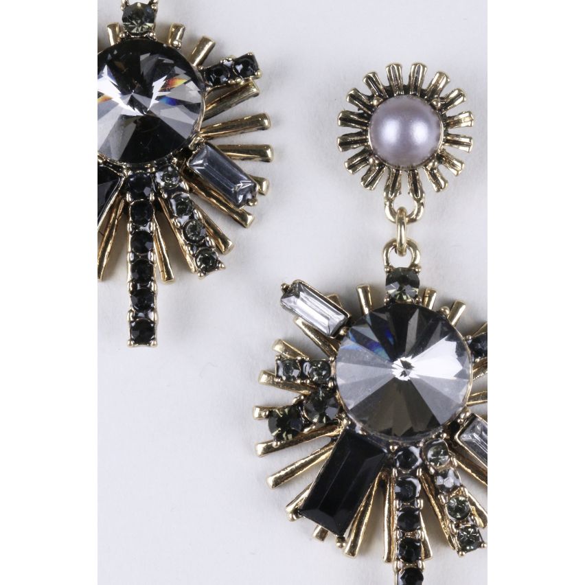 Lovemystyle Gold Ohrringe mit Kristallen