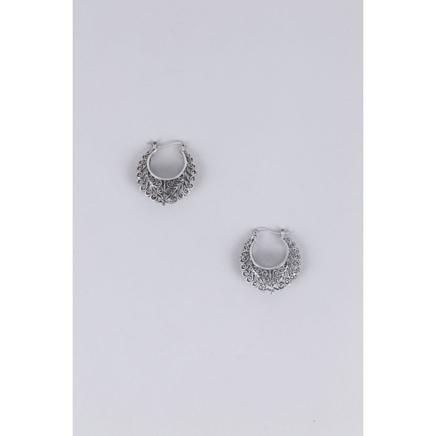 Lovemystyle argent boucles d’oreilles ethniques Design
