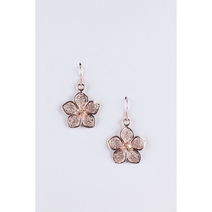 Lovemystyle feinen Drop-Down-Blume Ohrringe In Gold