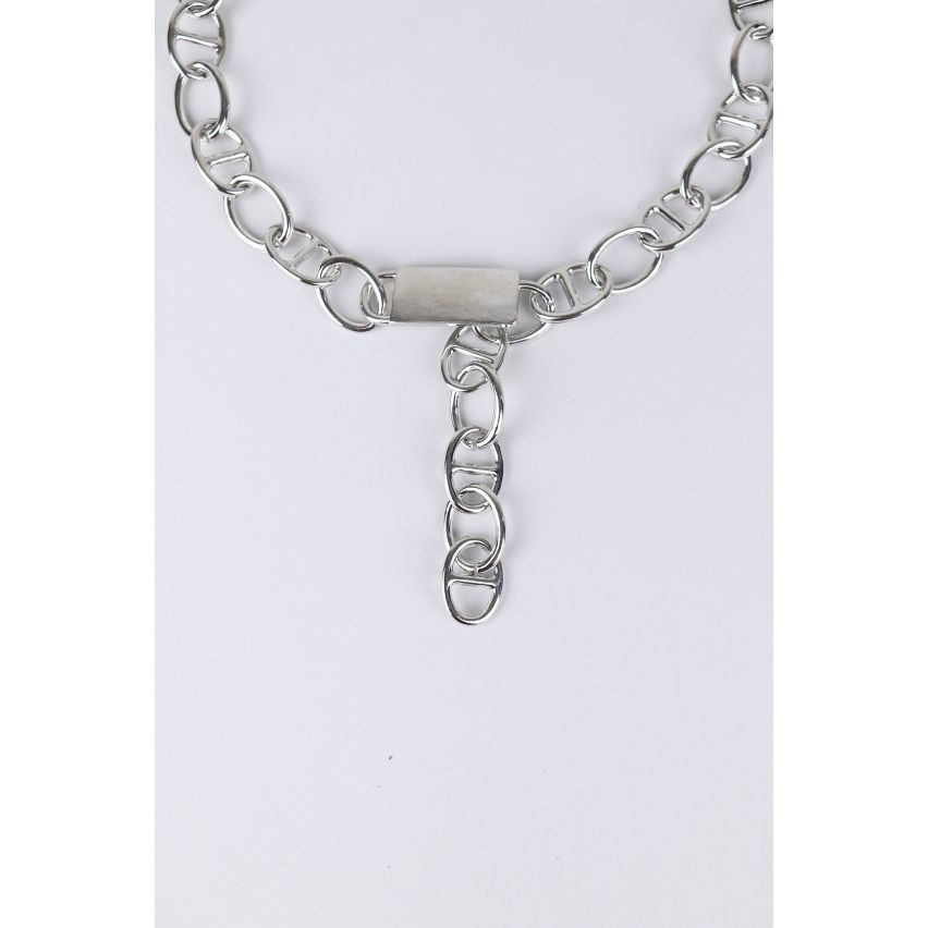 Lovemystyle dikke ketting Choker ketting met duik Detail
