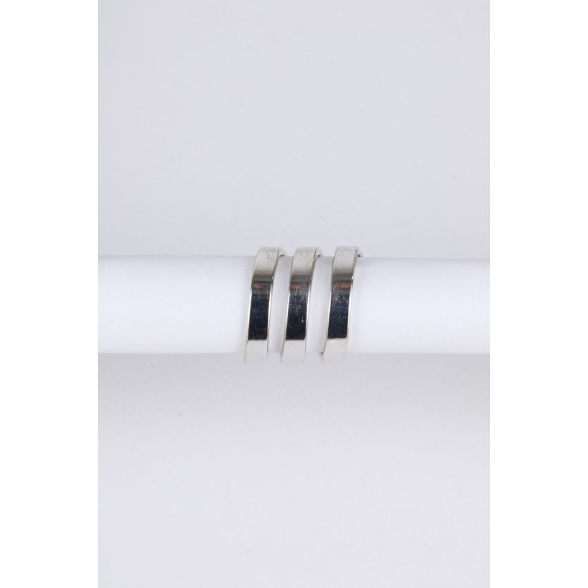 Lovemystyle Silver Multi Layer Spiral Design Ring