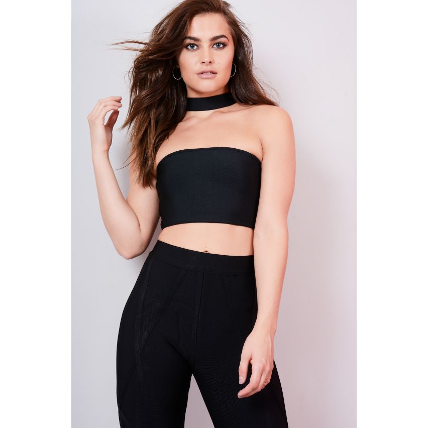 Lovemystyle schwarz Bandage Material Leggings