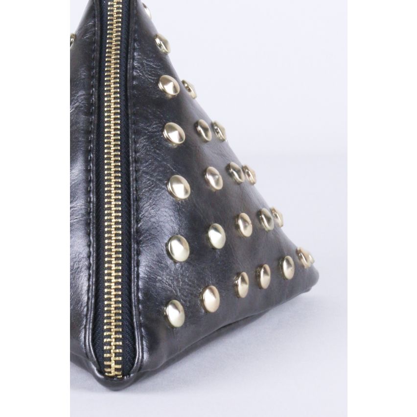 Lovemystyle schwarz besetzt dreieckigen Abendtasche