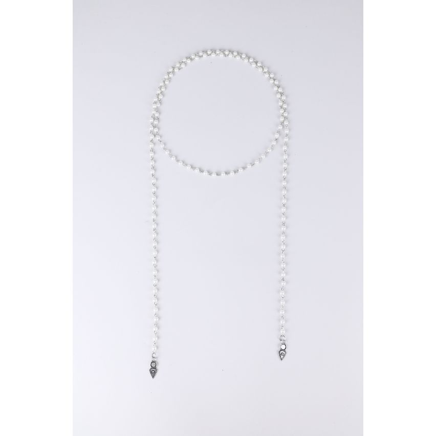 LMS perle enveloppant collier avec pendentif en argent conseils