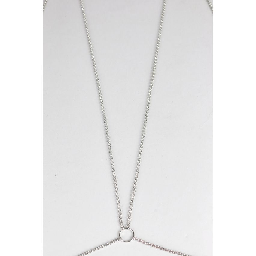 Lovemystyle Simple zilveren Wraparound Body ketting