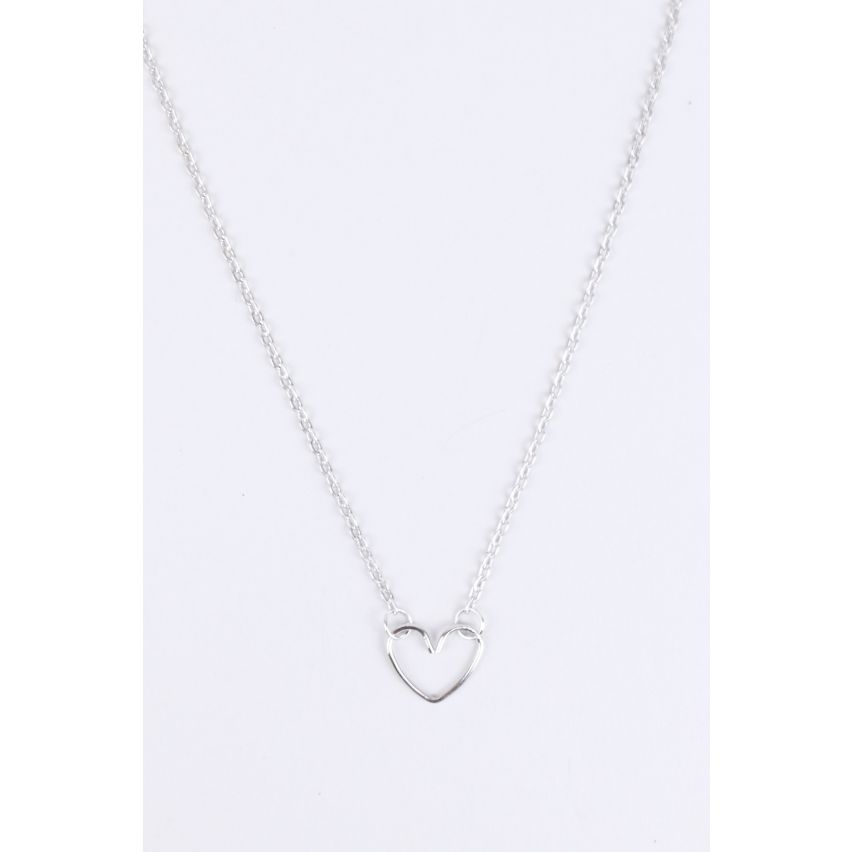 Lovemystyle Silver Belly Chain With Heart Detail