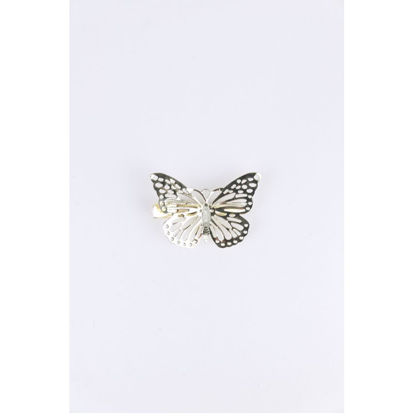 Lovemystyle or papillon barrette avec Laser Cut détail