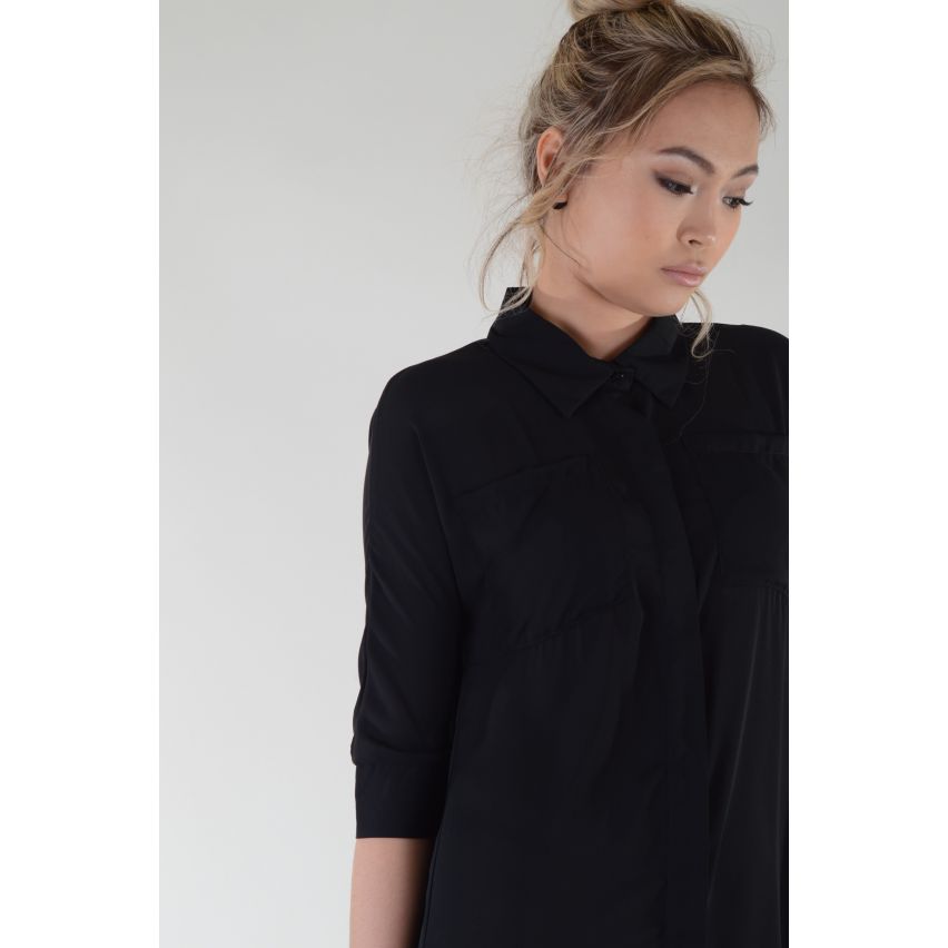 Lovemystyle Button-Down Hemdblusenkleid mit Kragen