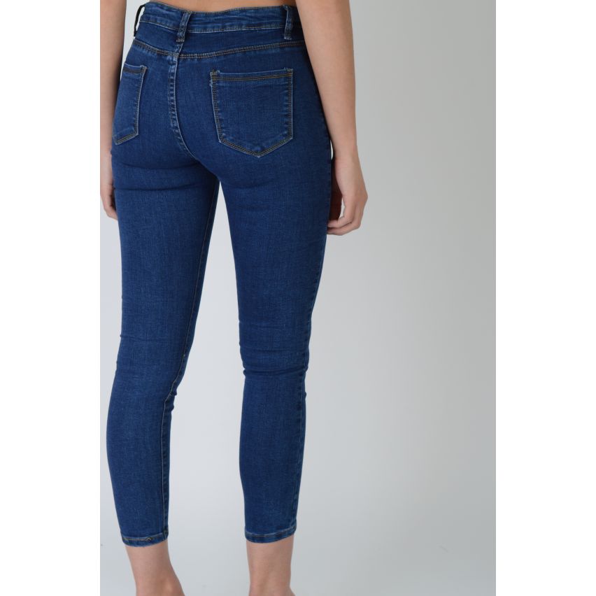 Lovemystyle High Waisted bleu Super Skinny Jeans