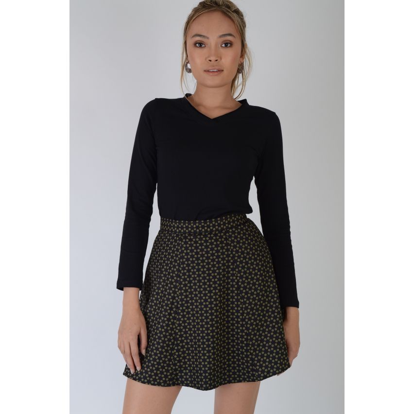Black overall skirt example hot sale