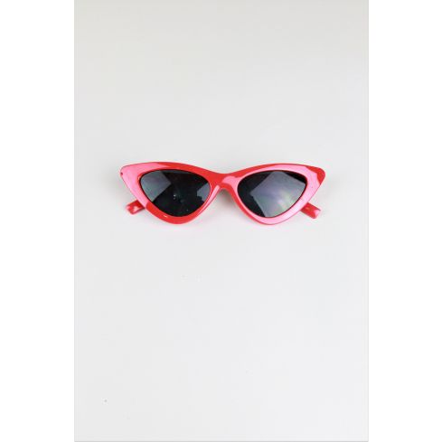 Lovemystyle Retro rote Sonnenbrille mit Cat Eye Design