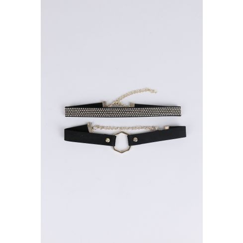 Lovemystyle Choker halsband med tofs detalj