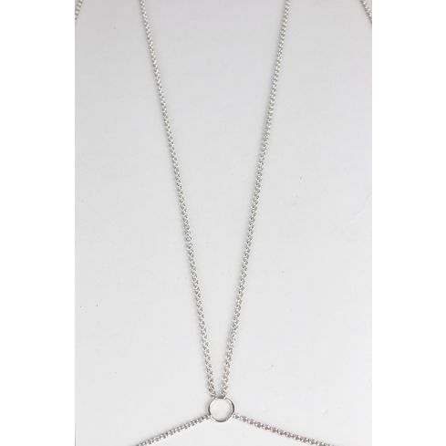 Cadena de plata de cuerpo envolvente Simple Lovemystyle