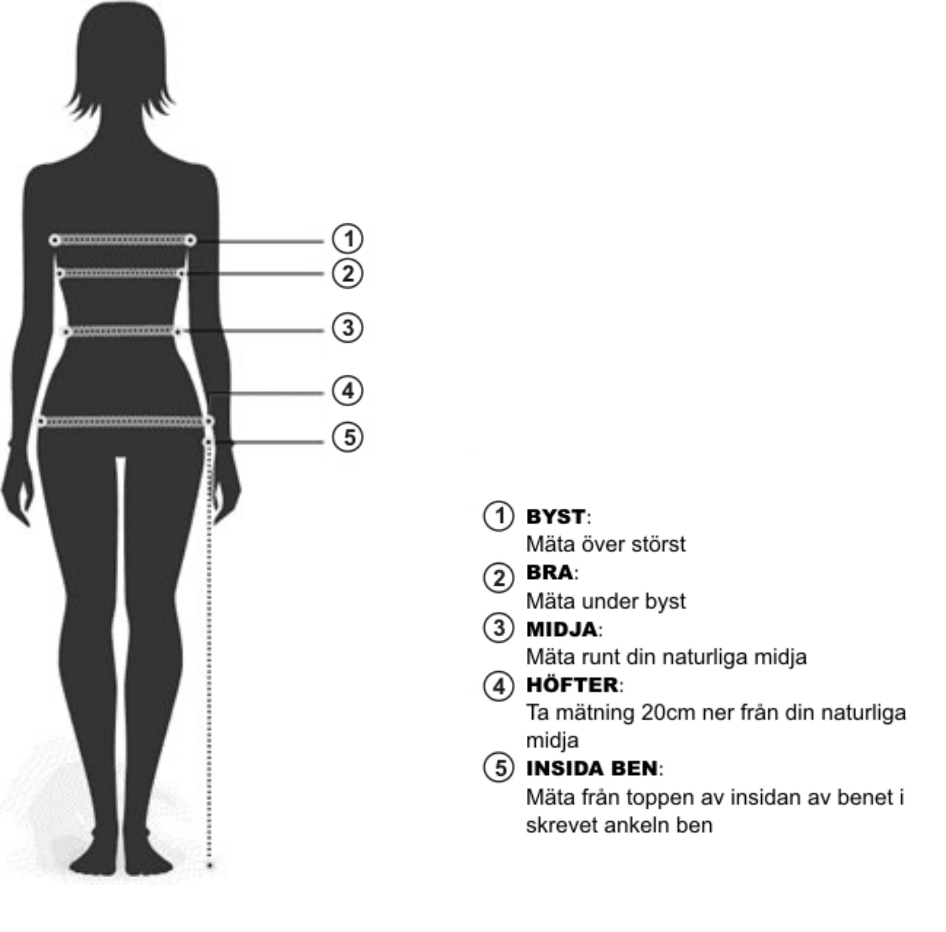 How to measure clothing